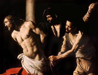 Christ at the Column by Michelangelo Merisi Caravaggio